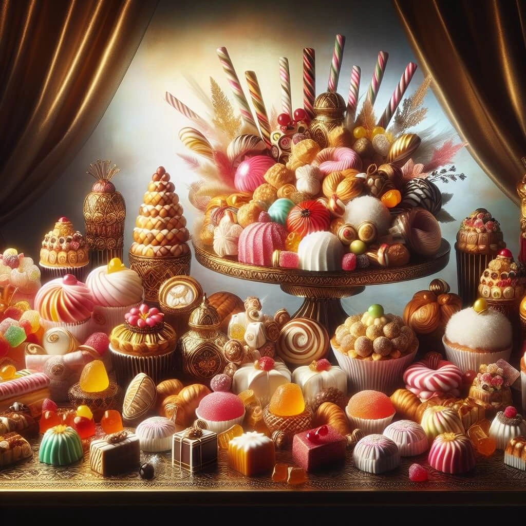 糖果與糕點素食零食