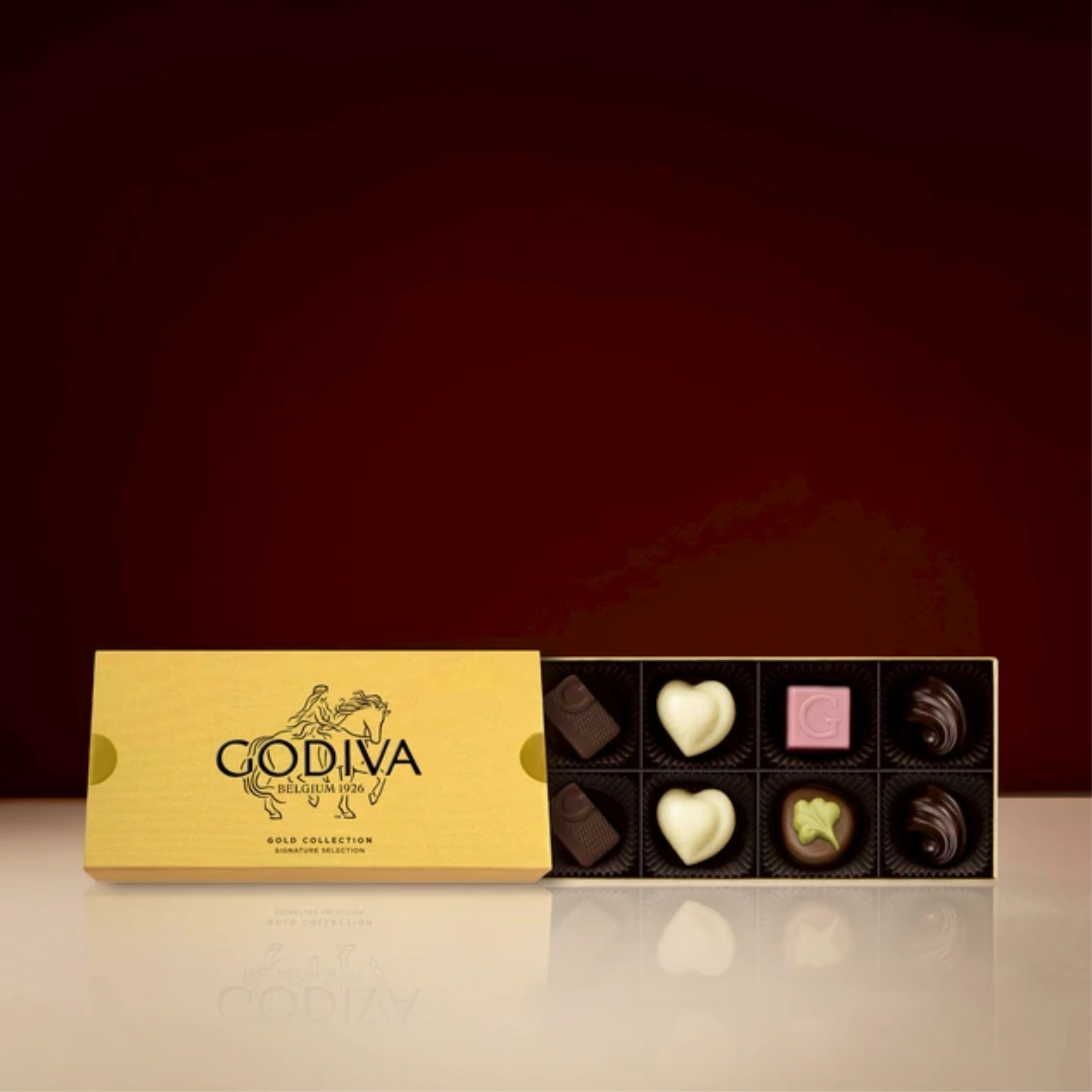 Godiva 金裝巧克力禮盒8顆裝｜高端儀式感型新居落成禮物